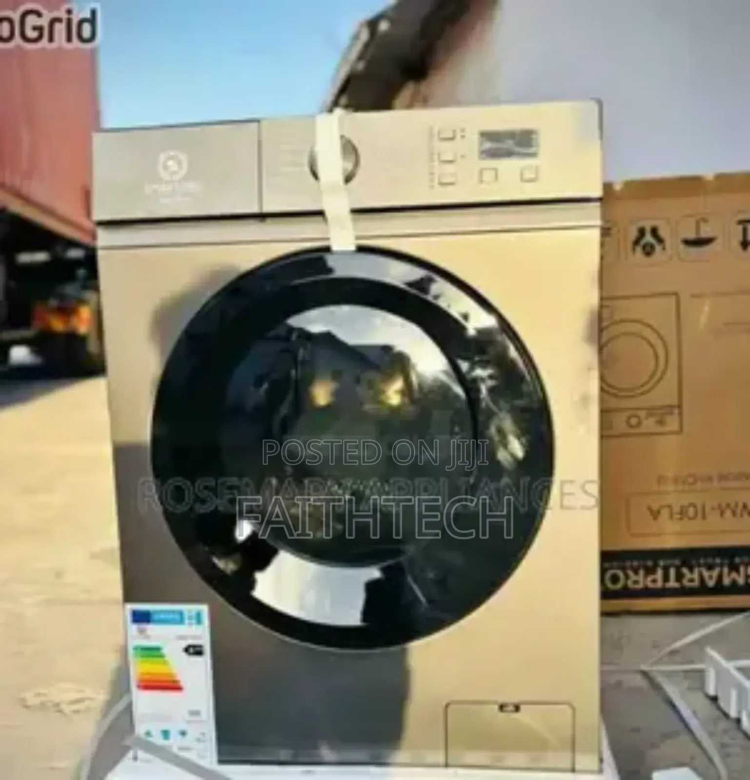 8kgs Smart Pro Front Load Washing Machine