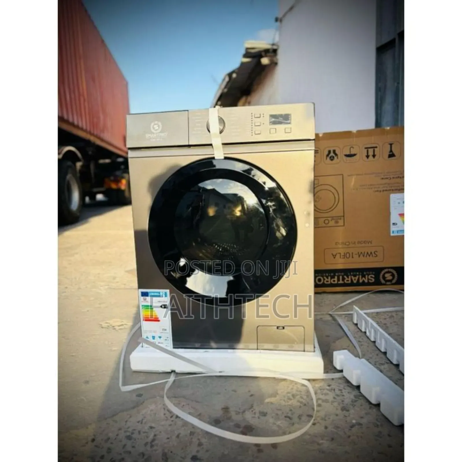 8kgs Smart Pro Front Load Washing Machine