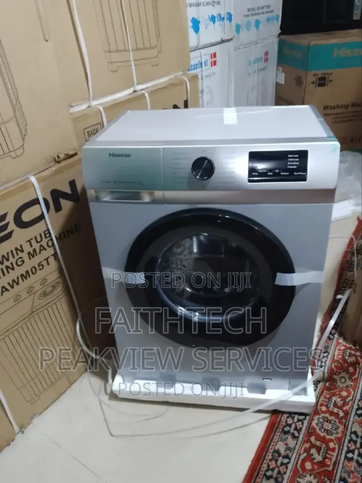 Hisense 6kg Front Load Wash and Spin Washing Machine