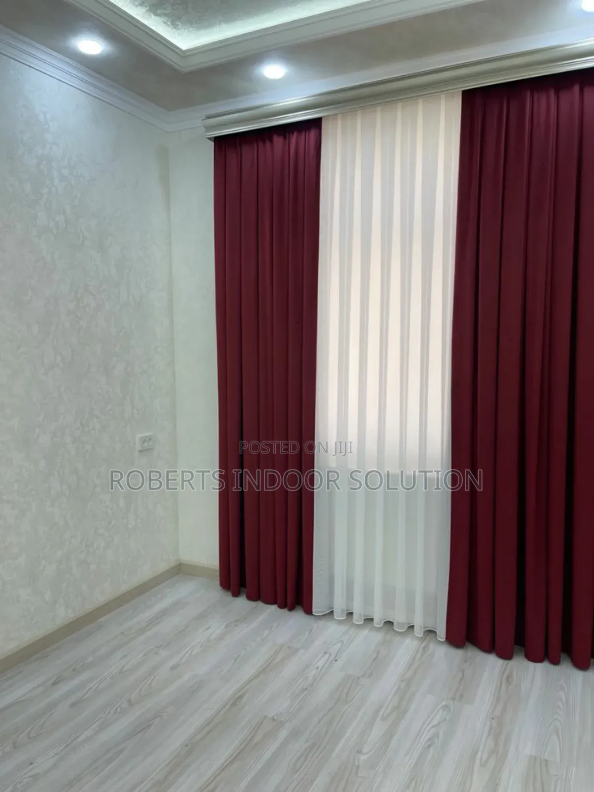 Maroon Curtains That Made Sweet Dreams Give It a Shot