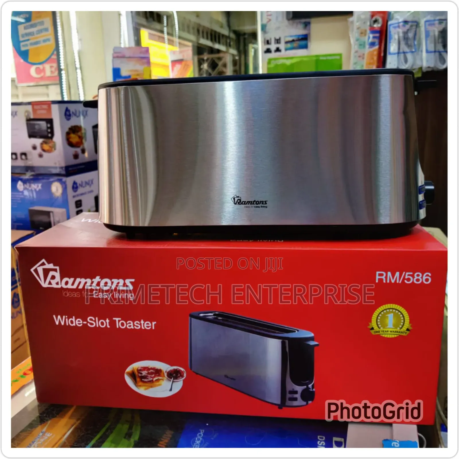 Ramtons Wide Slice Toaster