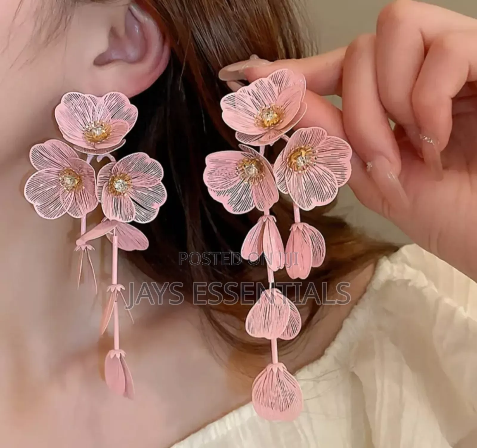 Bold Floral Earrings