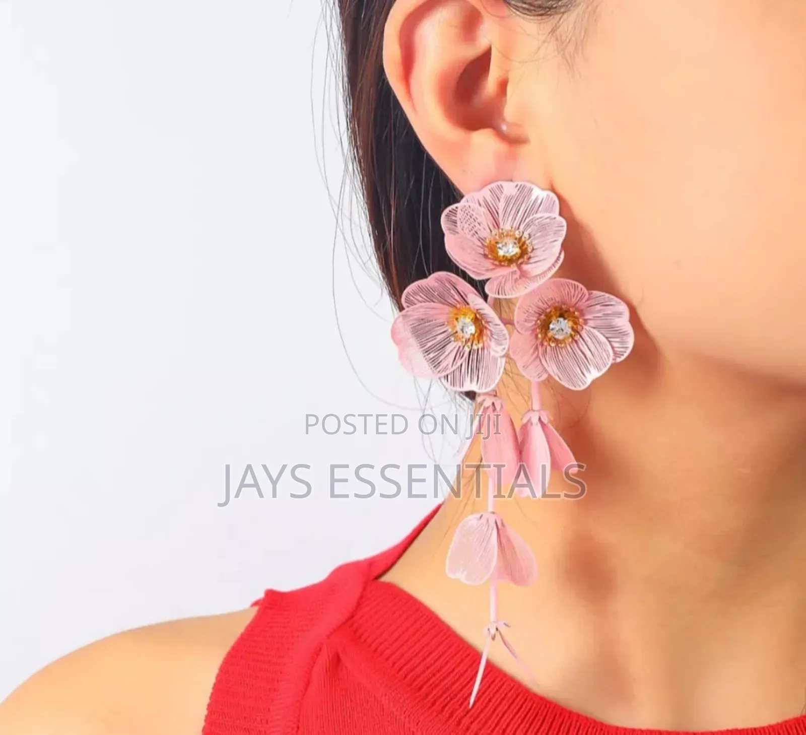 Bold Floral Earrings
