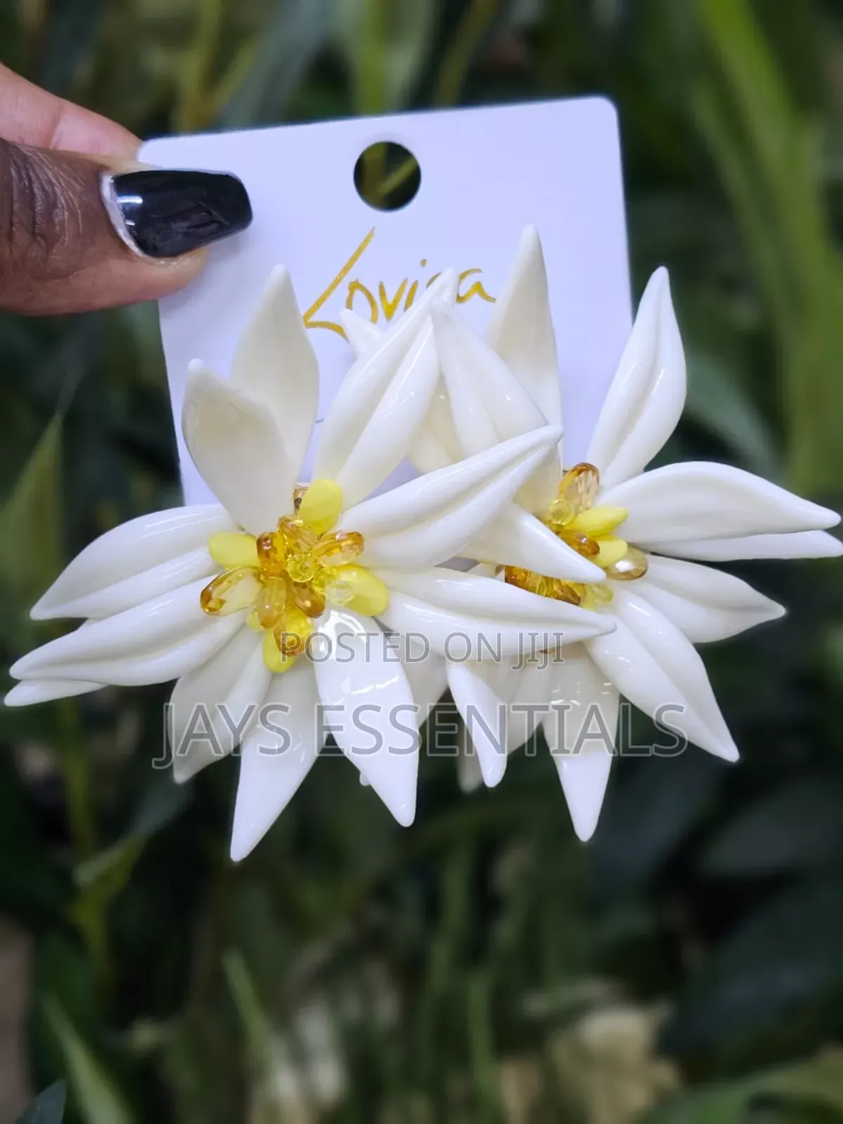 Bold Floral Earrings