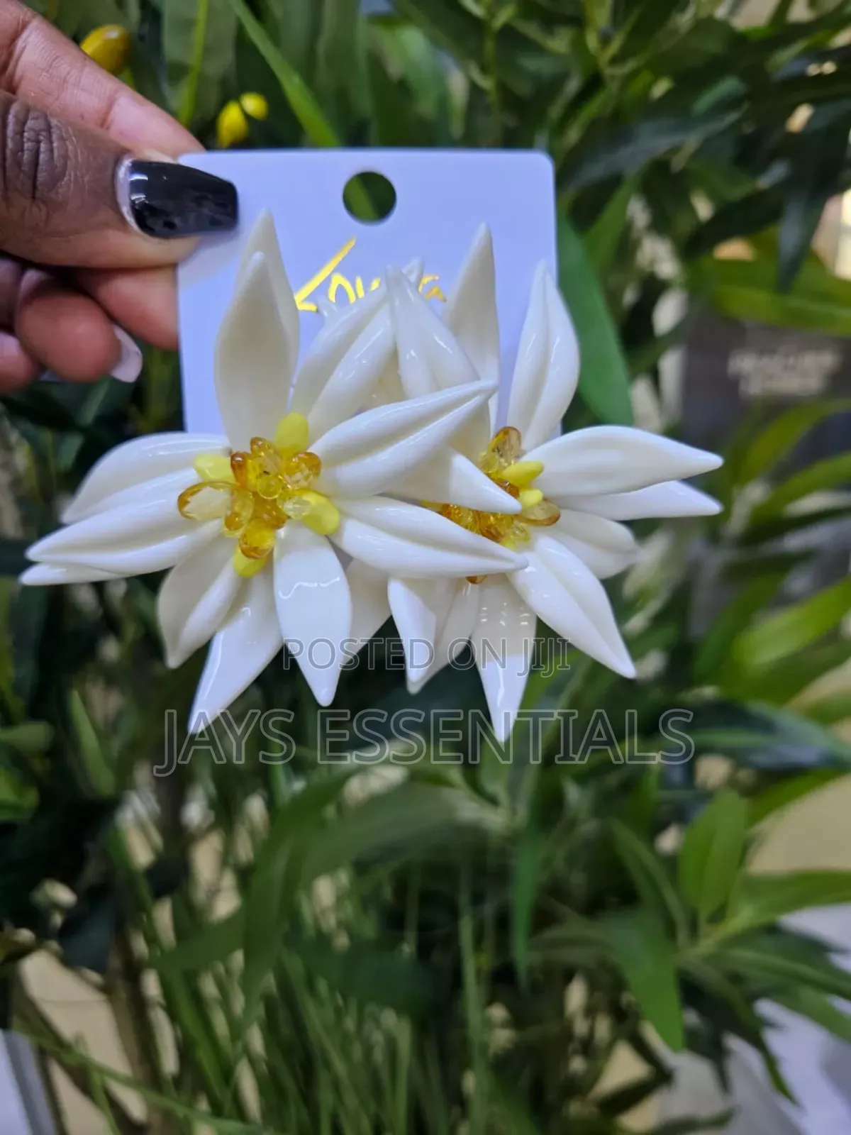 Bold Floral Earrings