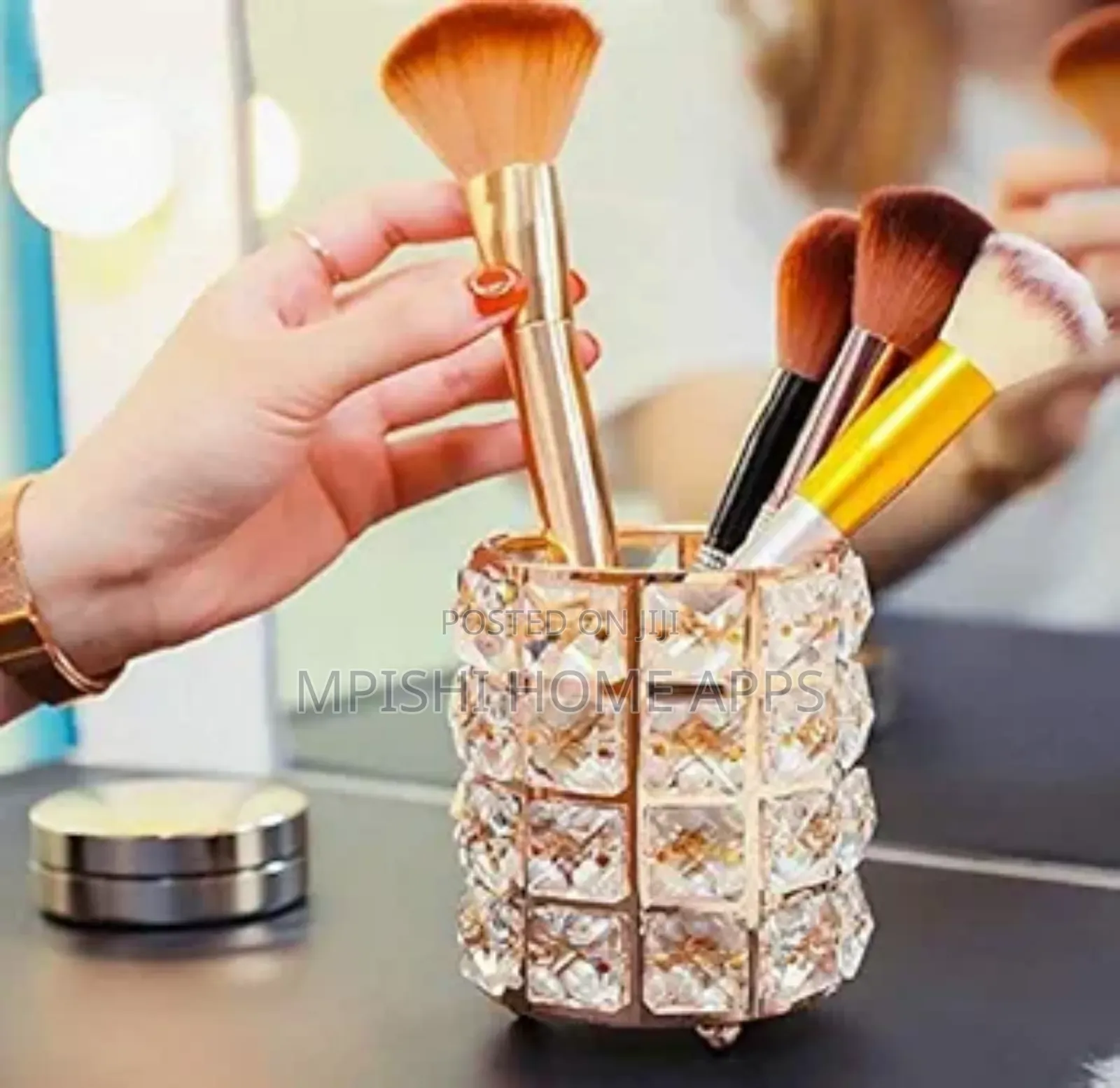 Make Up Brushes Sparkling Cylinder