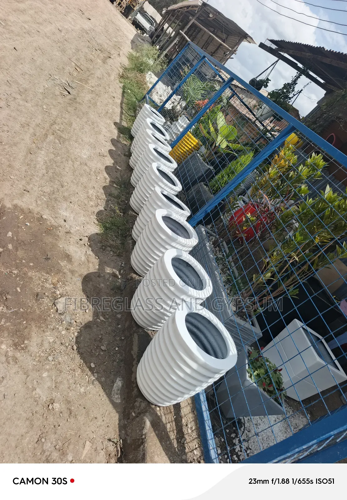 Fibreglass Flower Pots