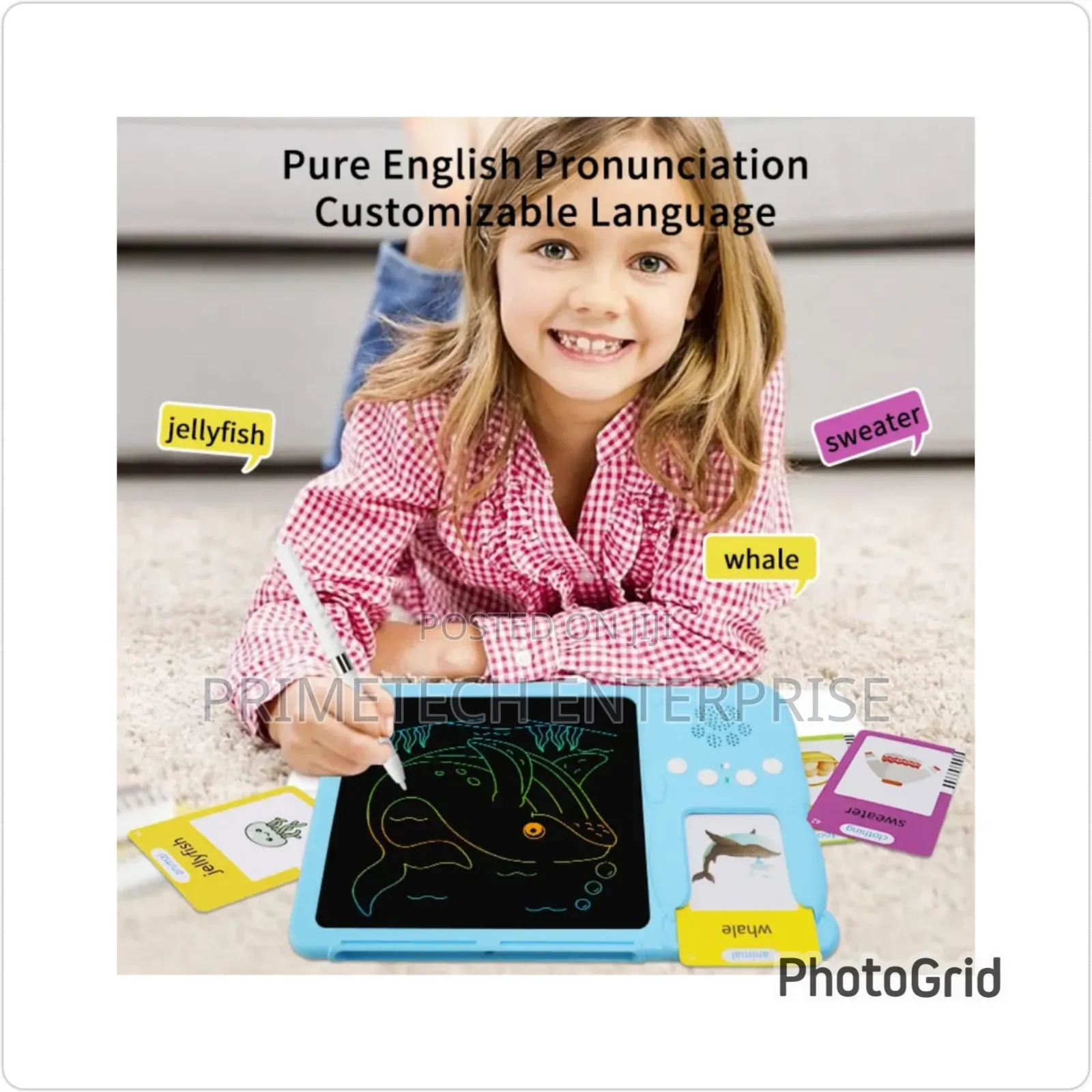 Kids Icd Tablet and Flashing Cards
