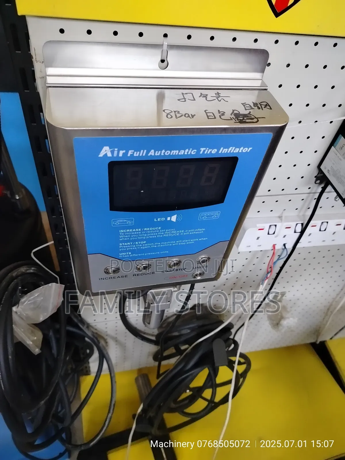 Heavy Duty Fully Automatic Tyre Inflator Machine