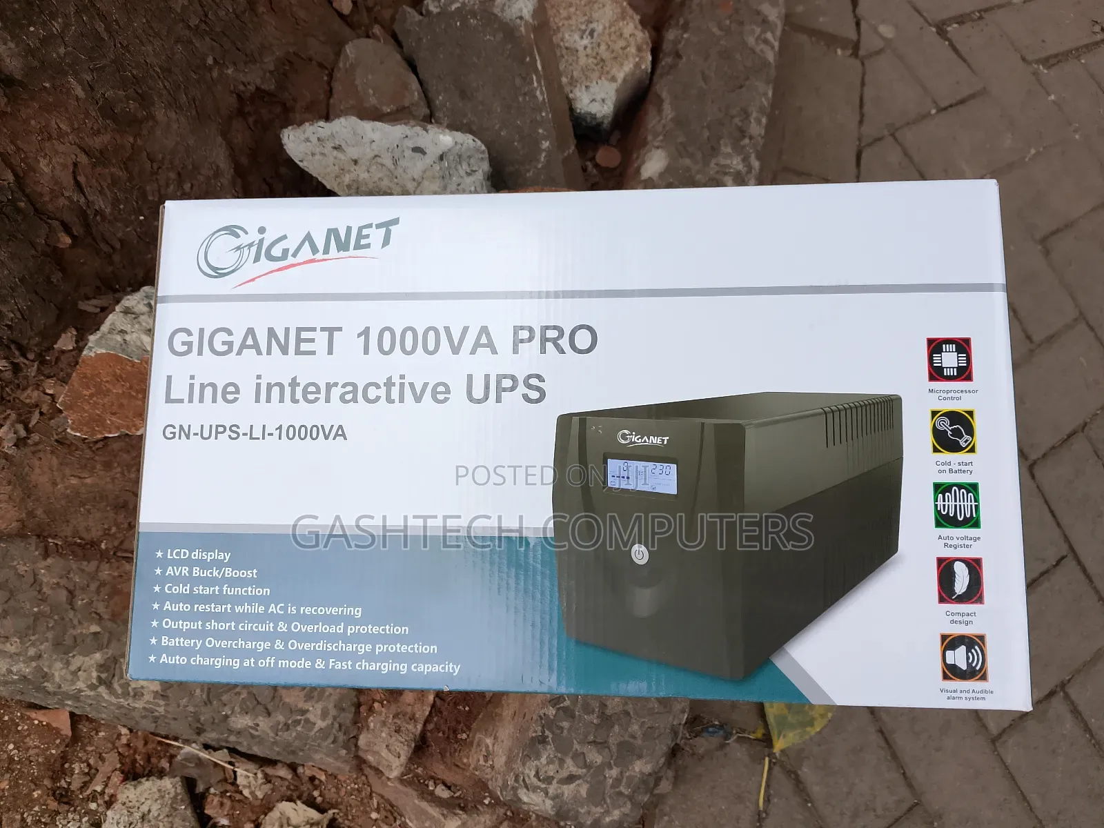 Brand New Giganet 1kva Ups Battery