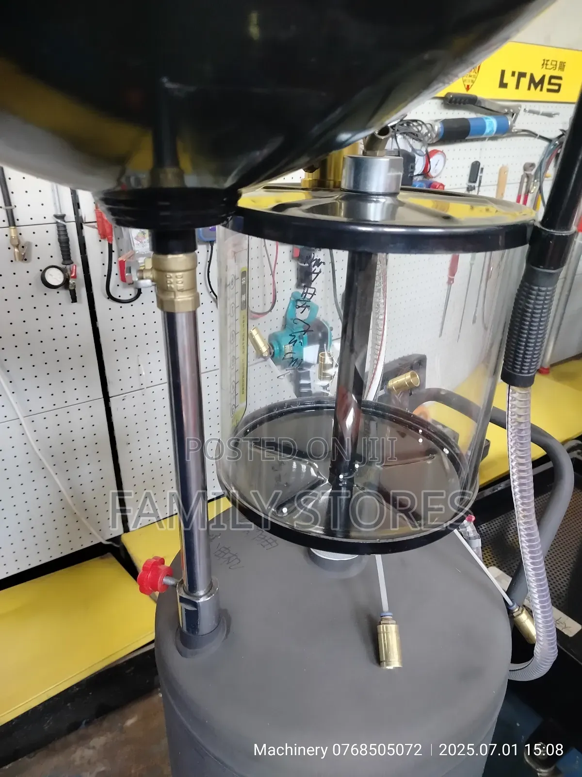 Heavy Duy Oil Drainer/Pan/Dispenser Machine