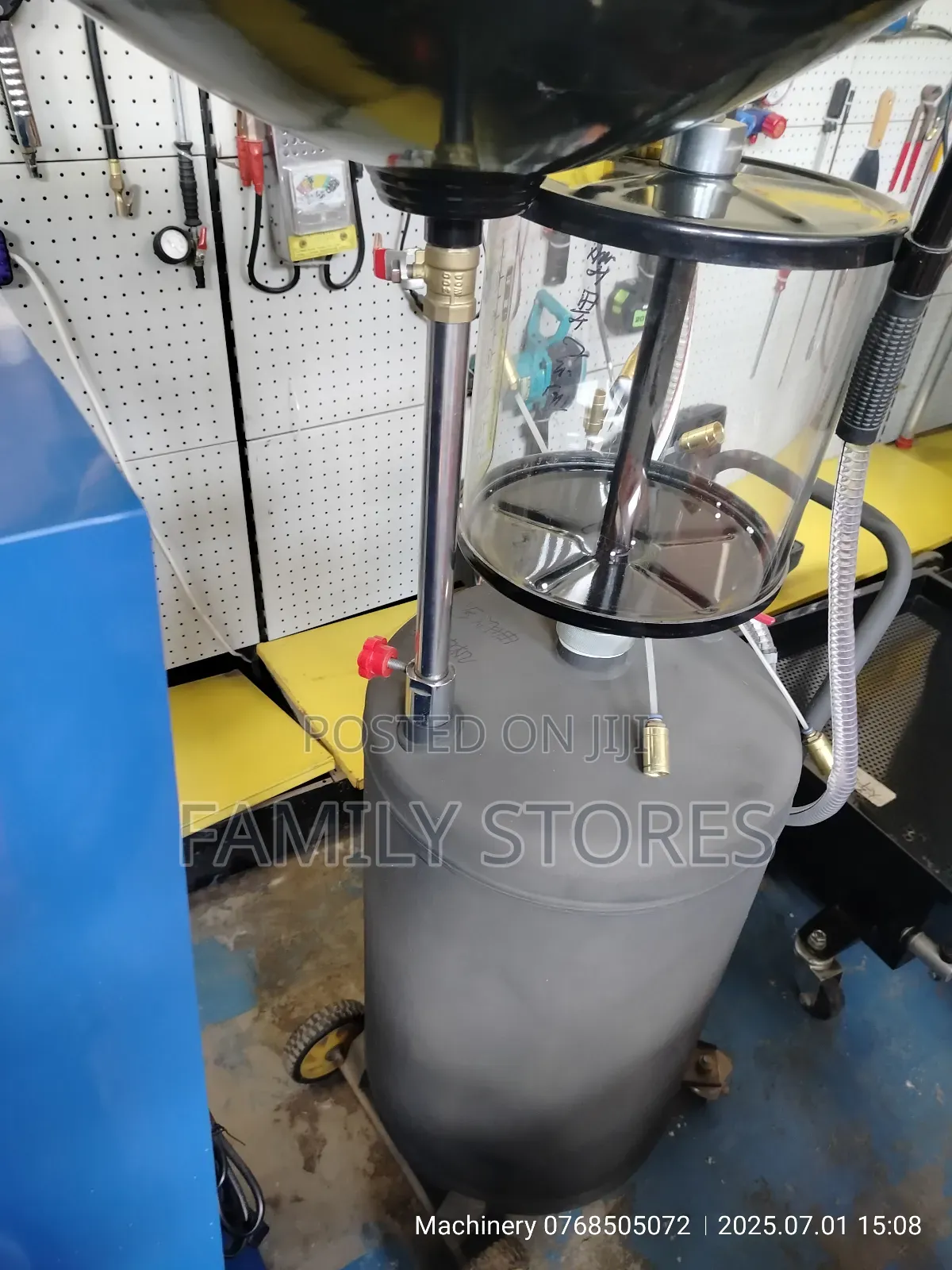 Heavy Duy Oil Drainer/Pan/Dispenser Machine