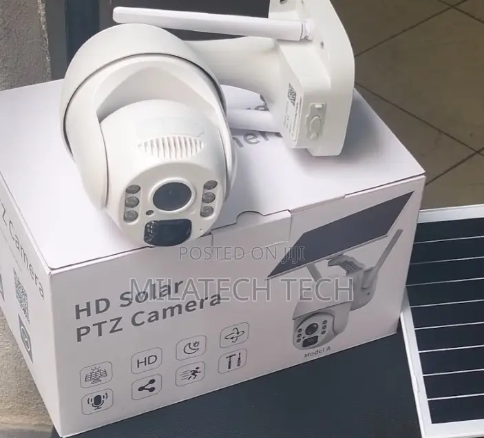 Solar Camera With Ir Night Vision Rotating