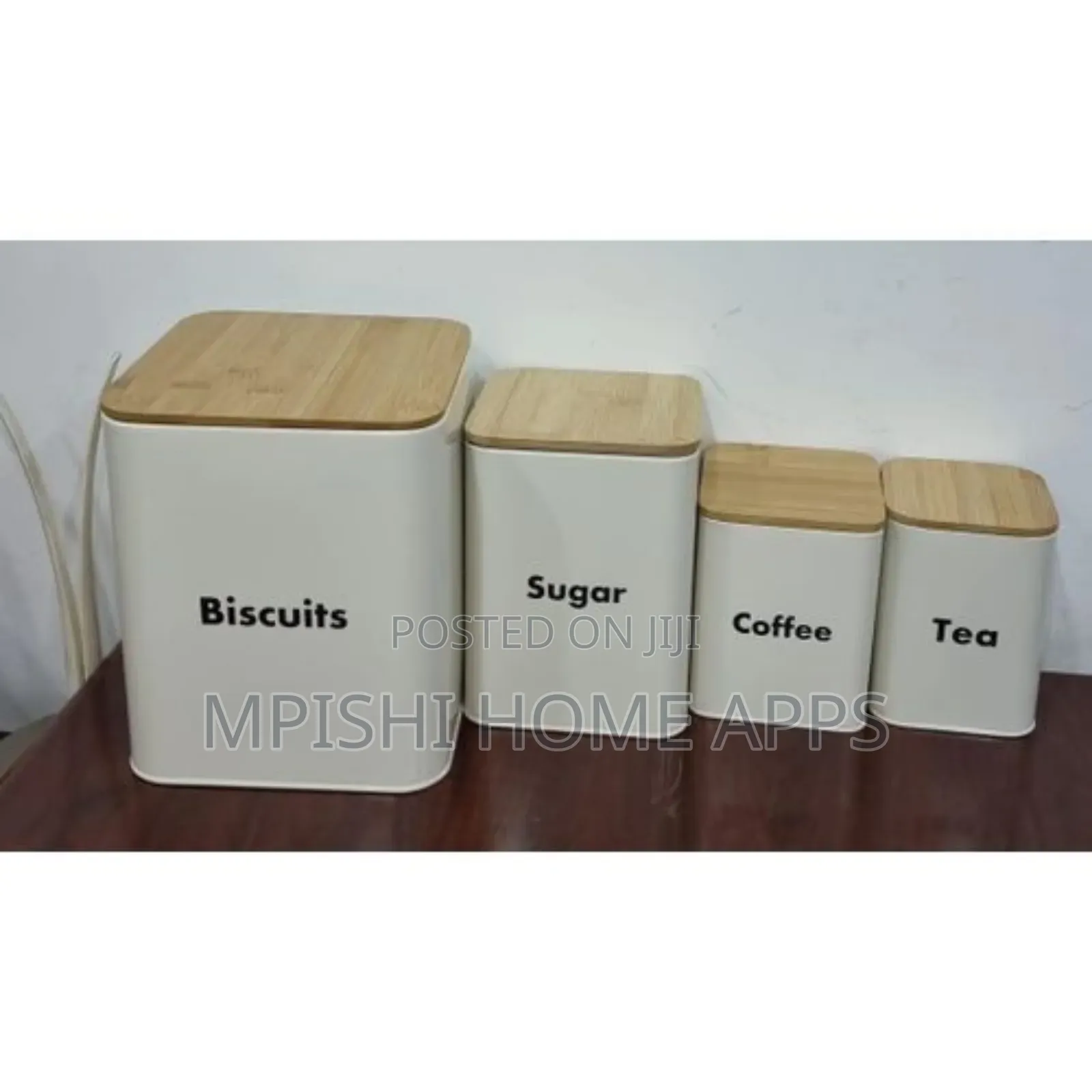 4 in 1 Galvanized Metallic Organizer Set