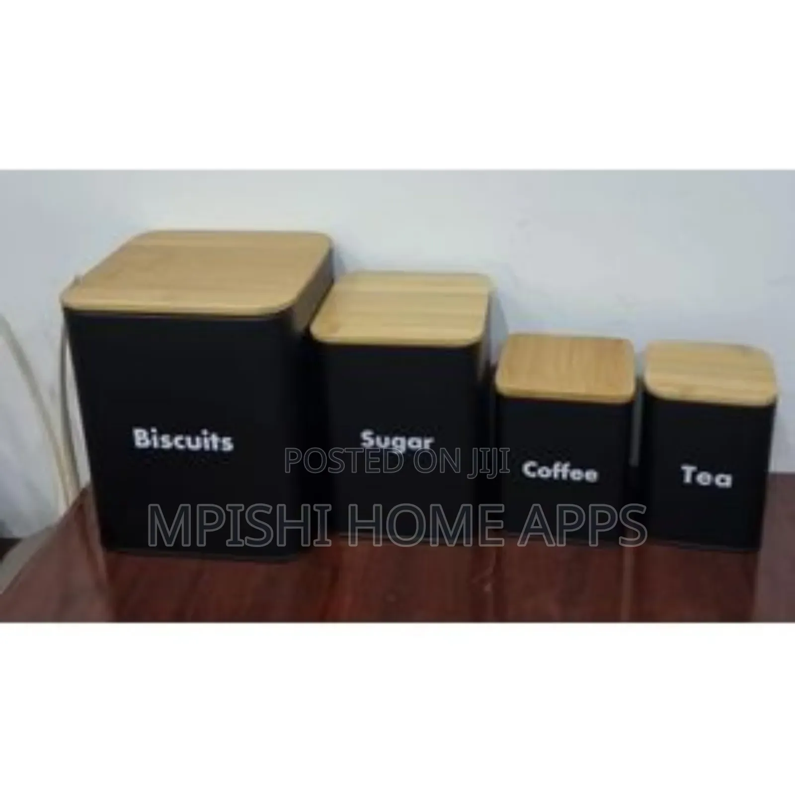4 in 1 Galvanized Metallic Organizer Set