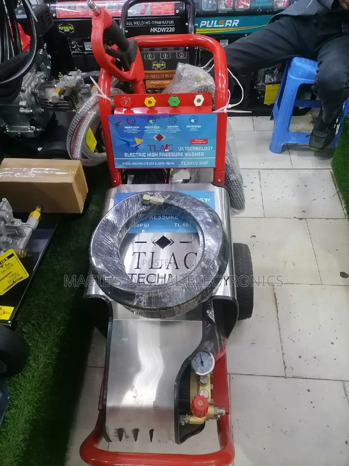 Top Guarantee 4000psi Tlac Electric Car Wash Machine