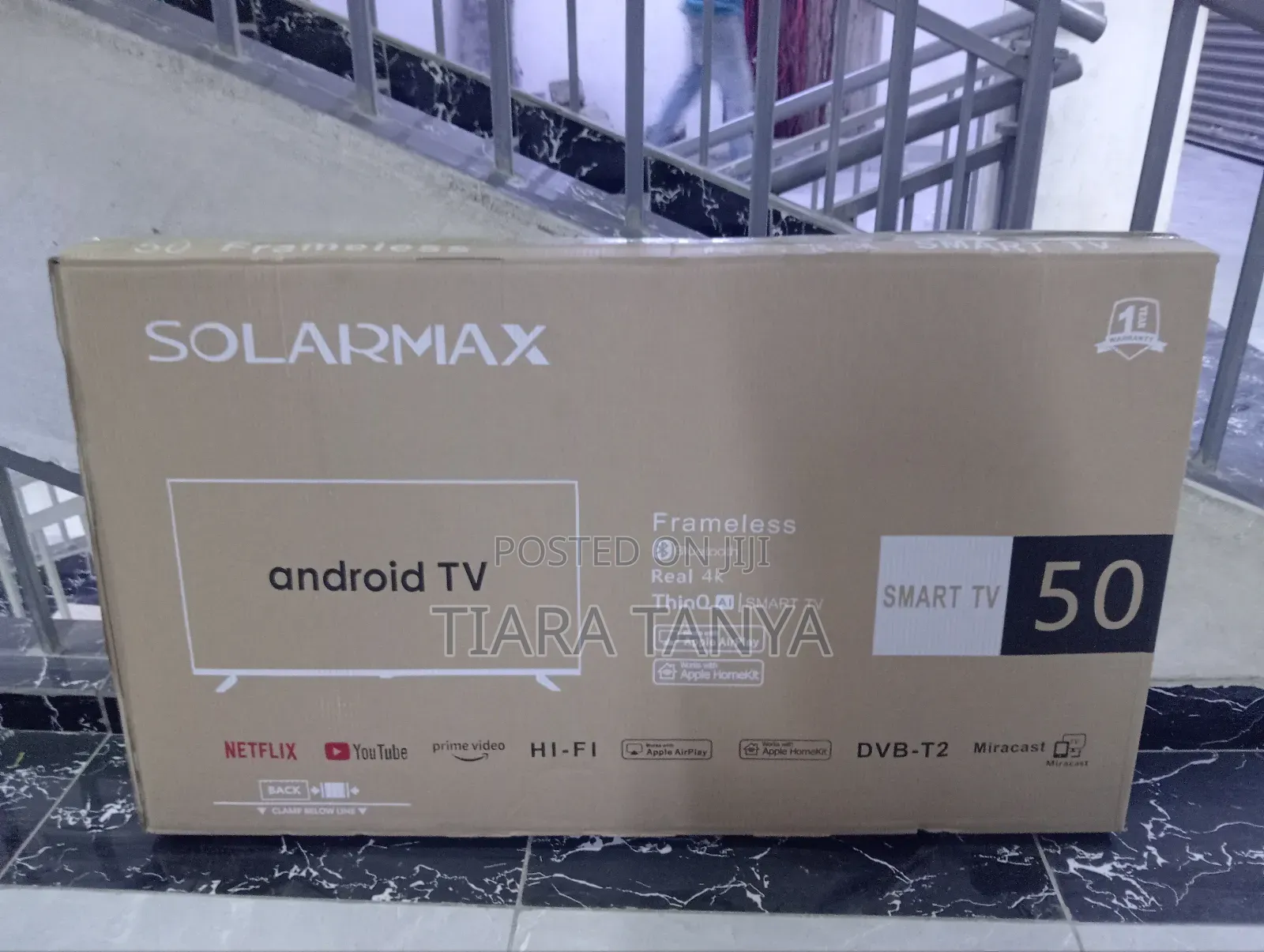 Solarmax 50" Full Hd Led Tv Android Os With Dolby Audio
