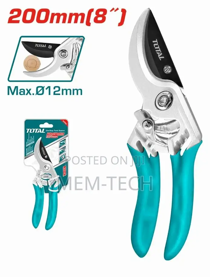 Strong Total Pruning Shear
Size:8"/200mm