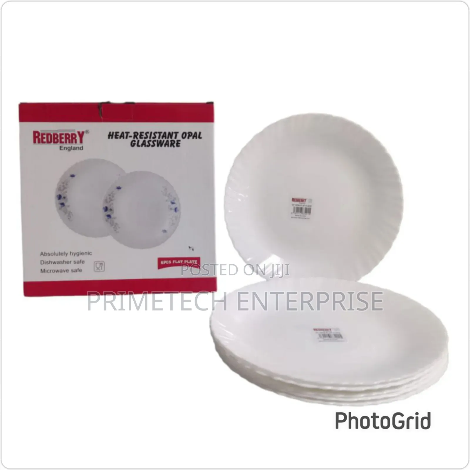 Redberry 10inches Spin Plate-6pcs