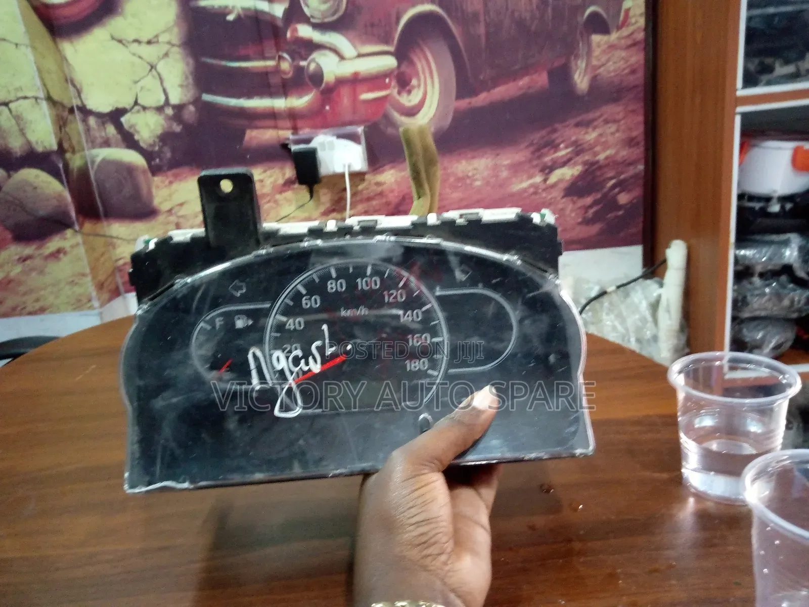 Nissan Ad Clock