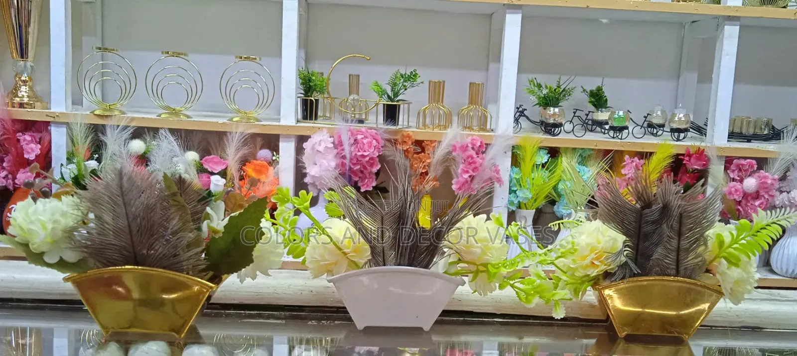 Colorful Flower Pieces