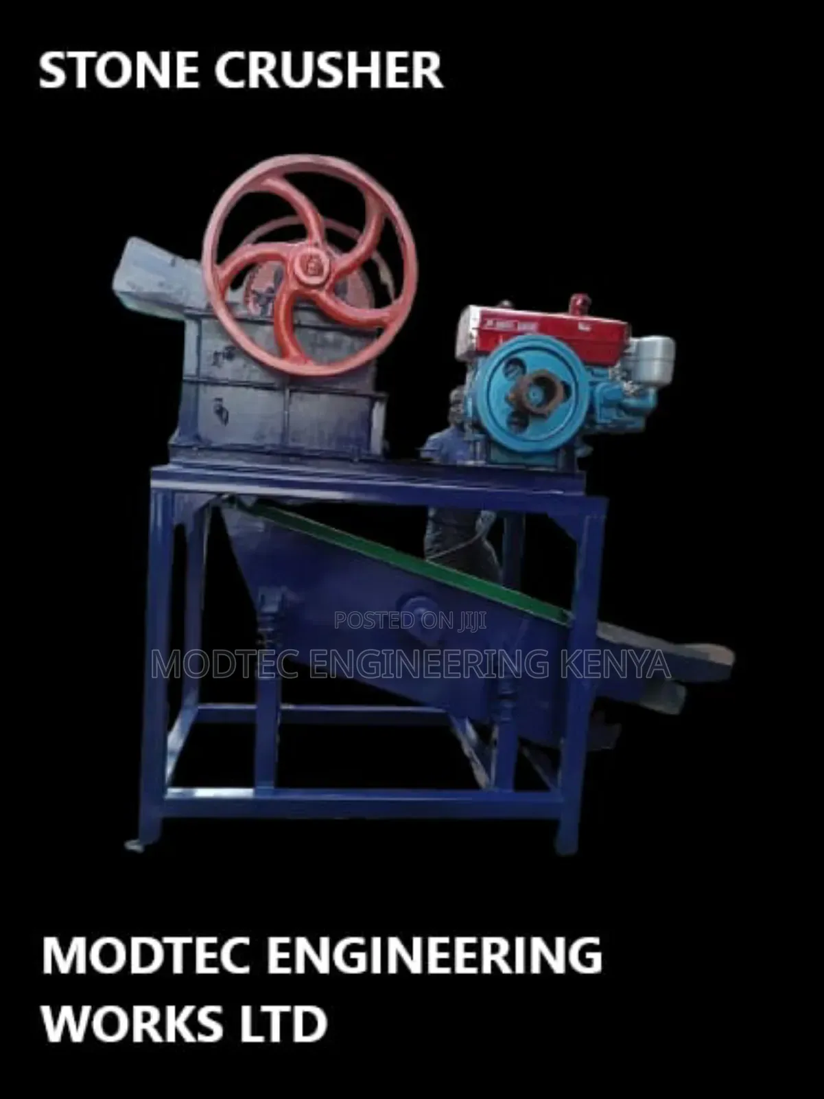 Modtec Engineering Ltd: Heavy Duty Stone Crusher Machine