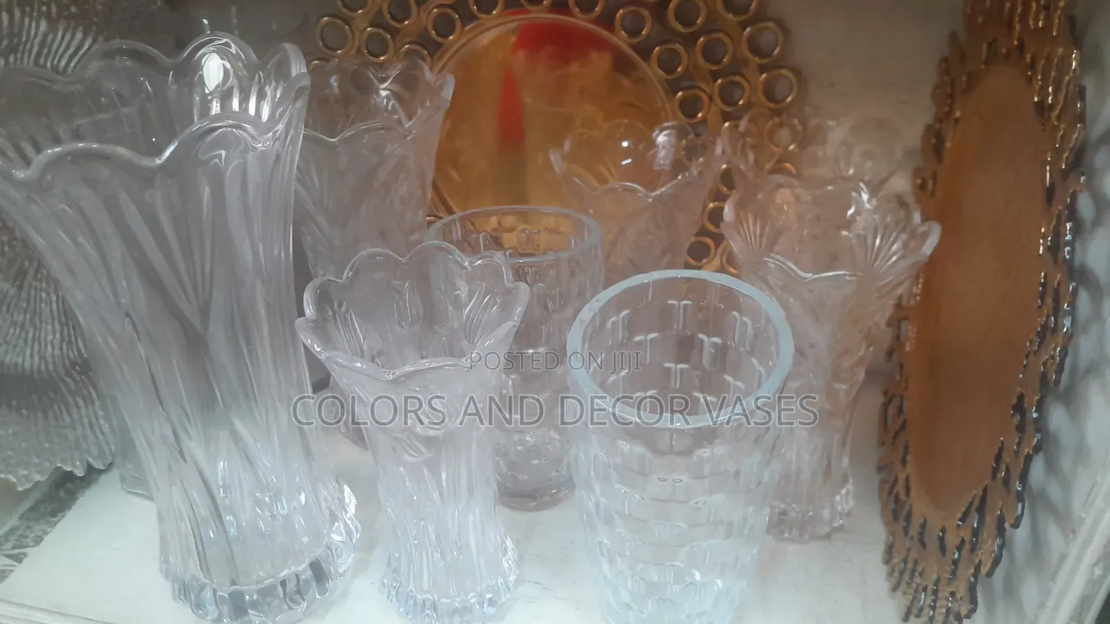 Glass Vases Variety for Fresh Flowers