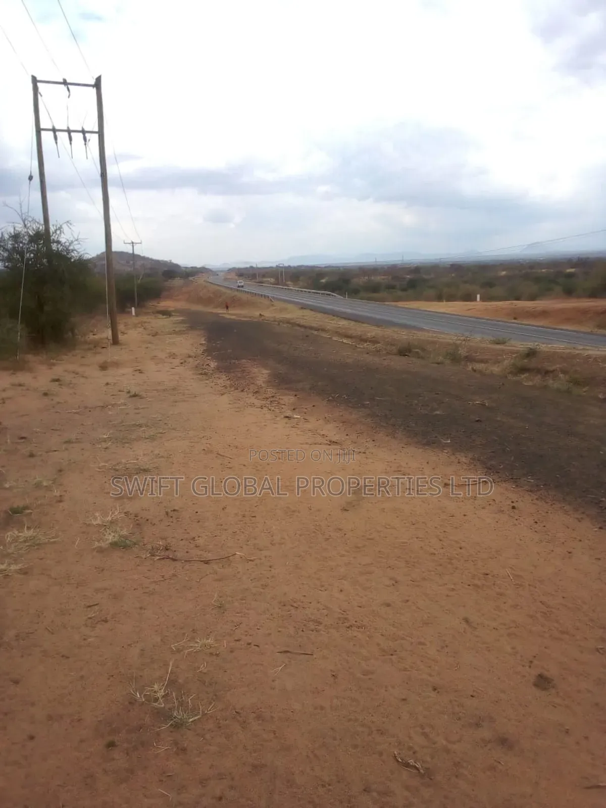 10 Acres Touching Wote Road in Makindu Is for Sale