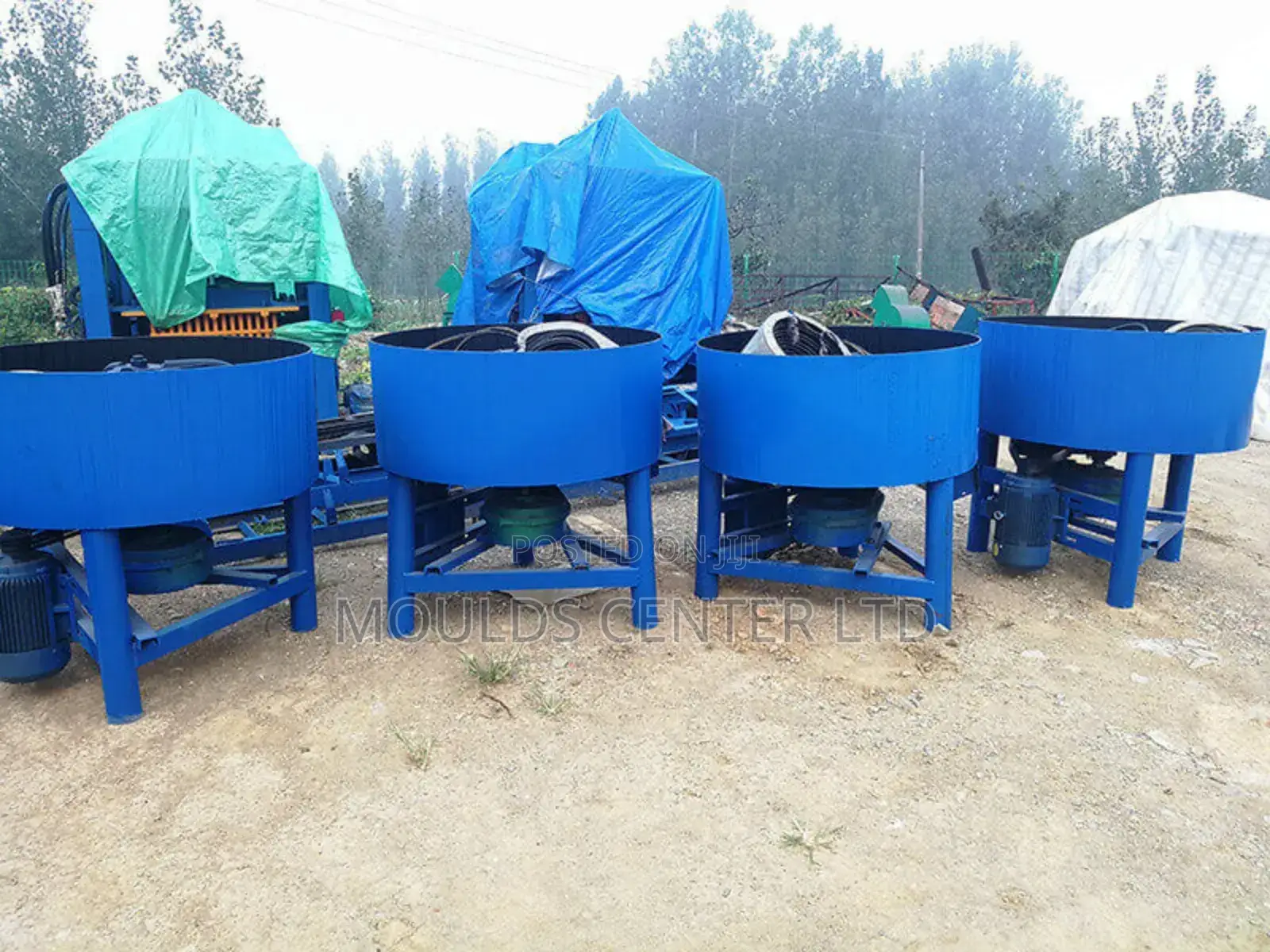 Jq350 Pan Mixer Machine