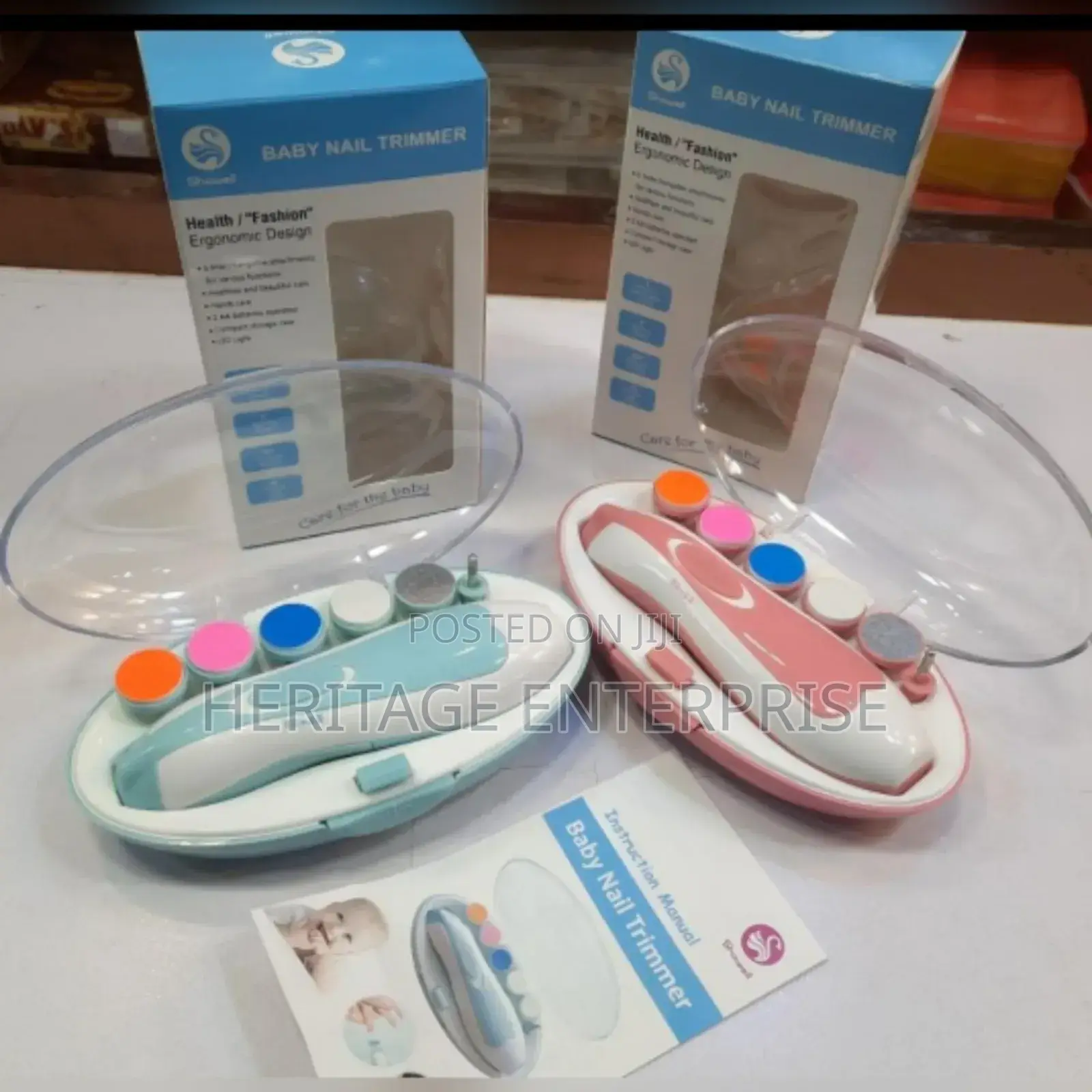 Electric Baby Nail File Clippers