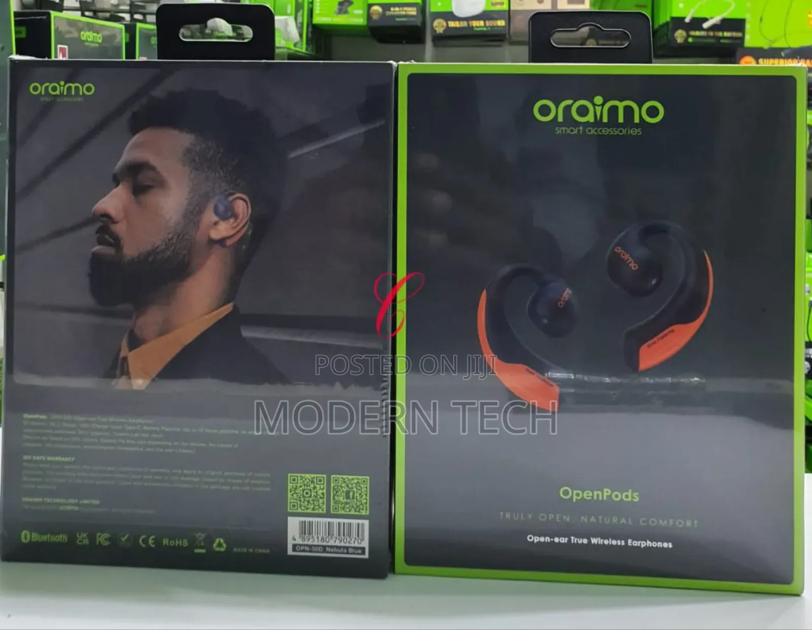 Oraimo Openpods Open-Ear Wireless Earphones