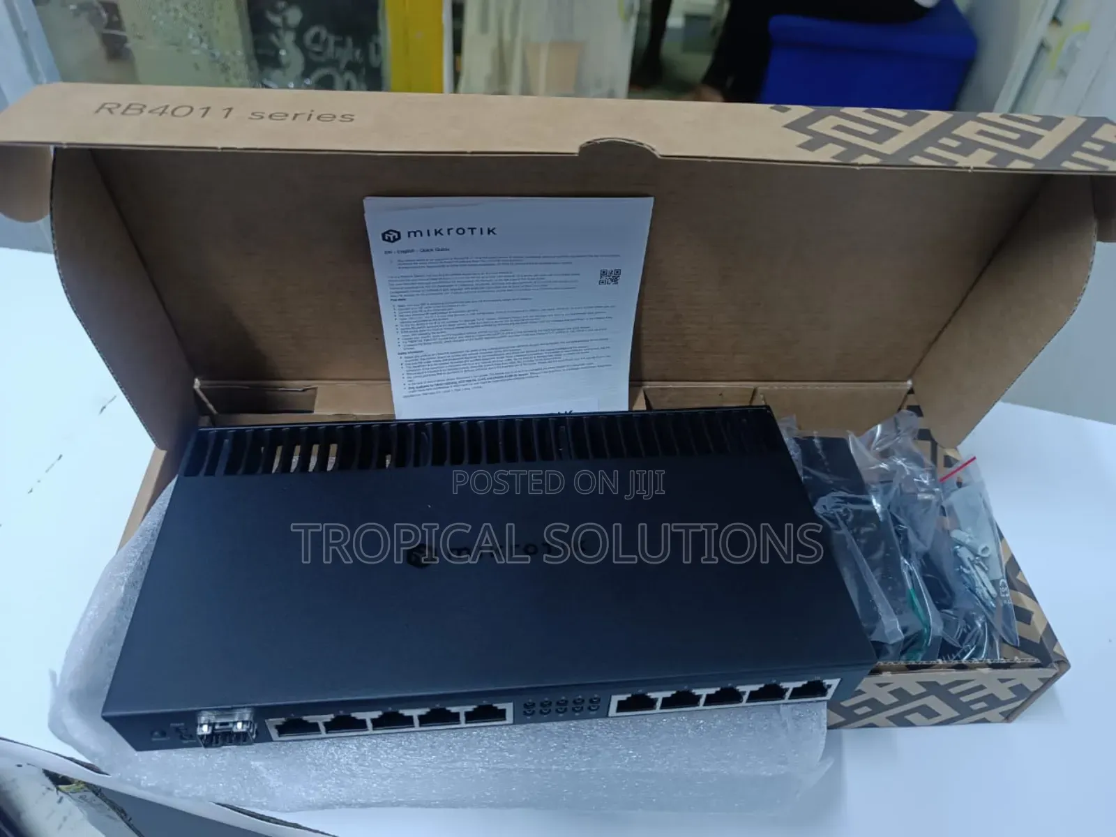 Mikrotik Rb4011// Rb4011igs 10-Port Gigabit Router