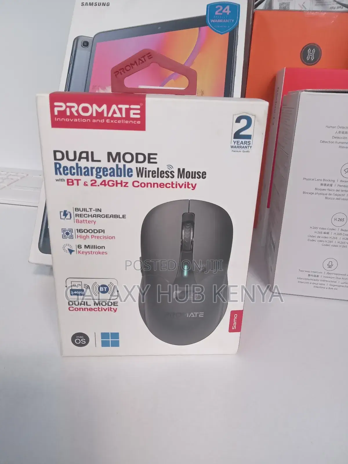 Promate Dual Mode Rechargeable Mouse