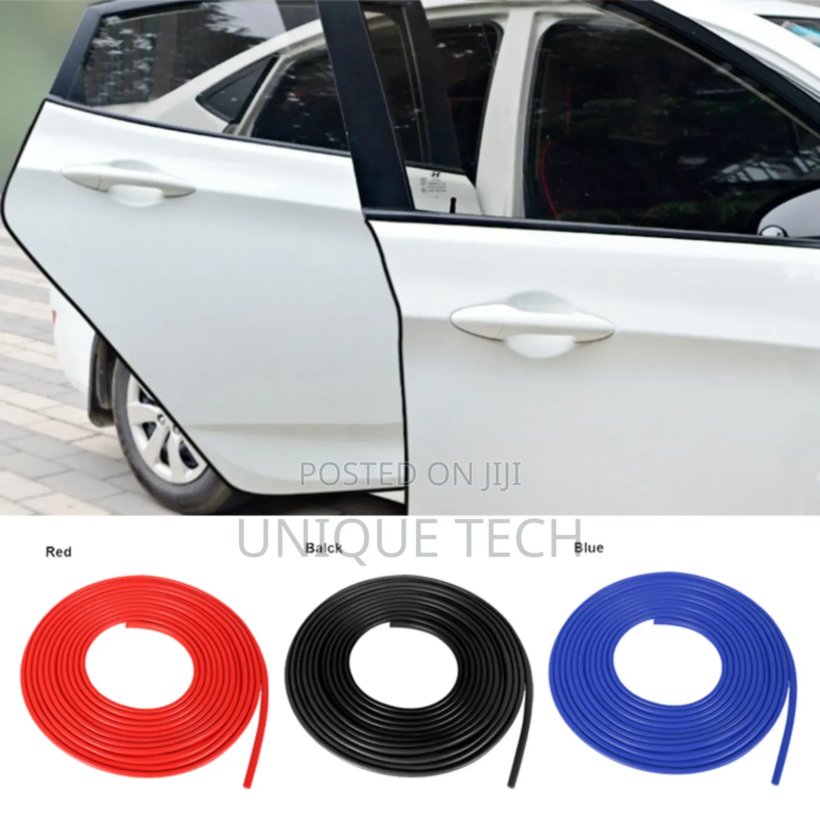 Coloured Car Door Protectors – Flexible Durable