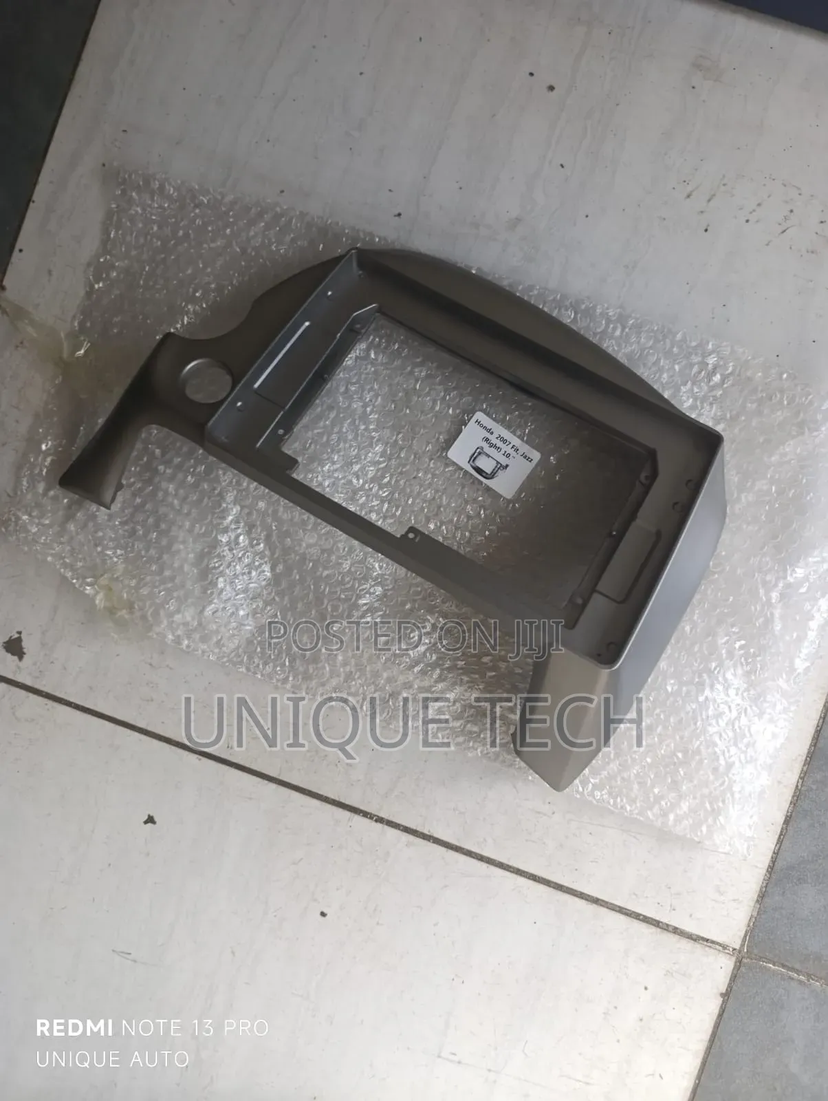 Honda Fit 2007 Dash Kit – 10" Radio Mounting Frame
