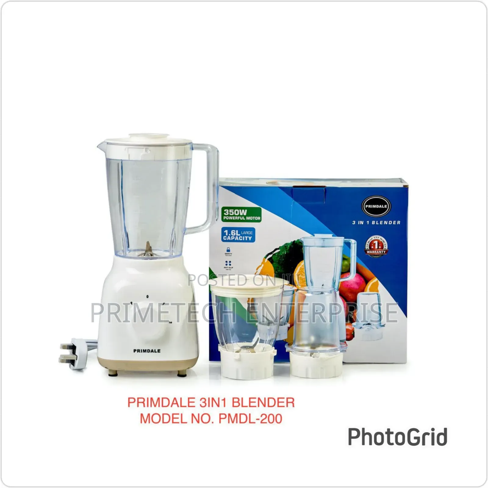 Primdale 3 in 1 Blender /Grinder