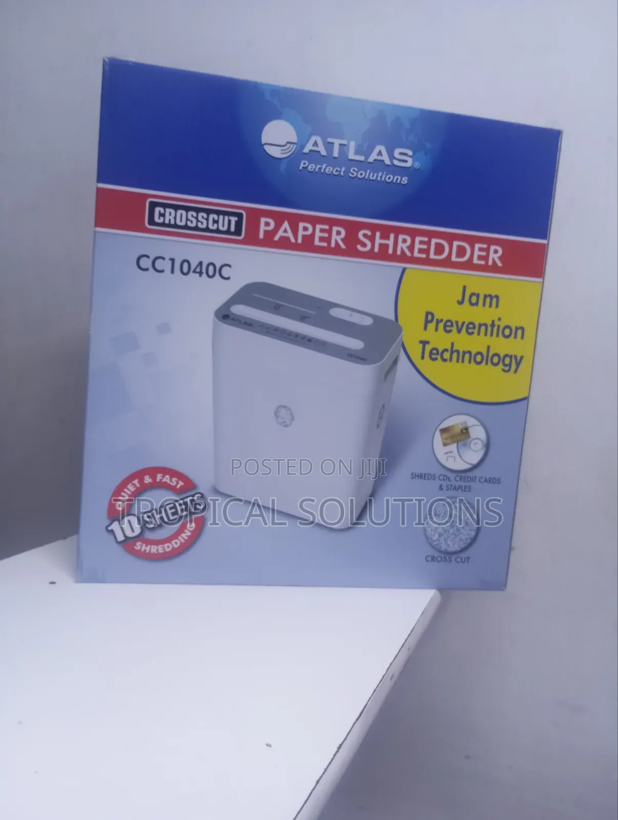 Atlas Cc1040c Paper Shredder 10 Sheet