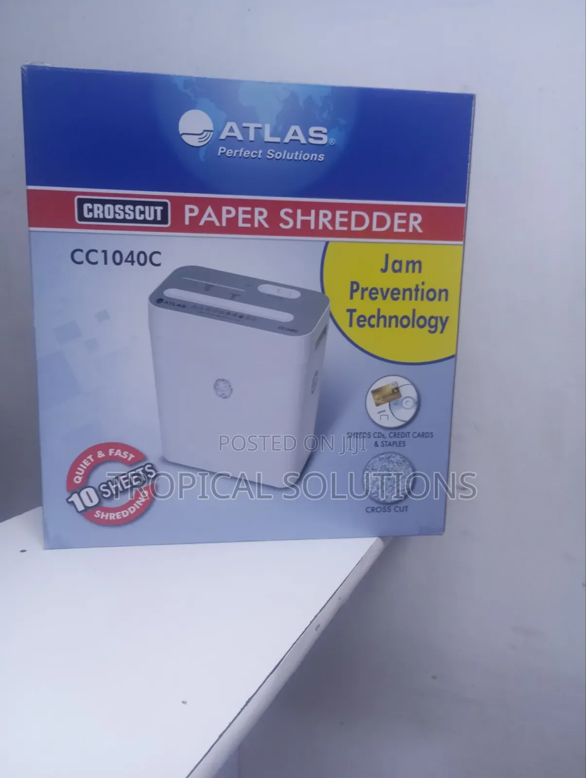 Atlas Cc1040c Paper Shredder 10 Sheet