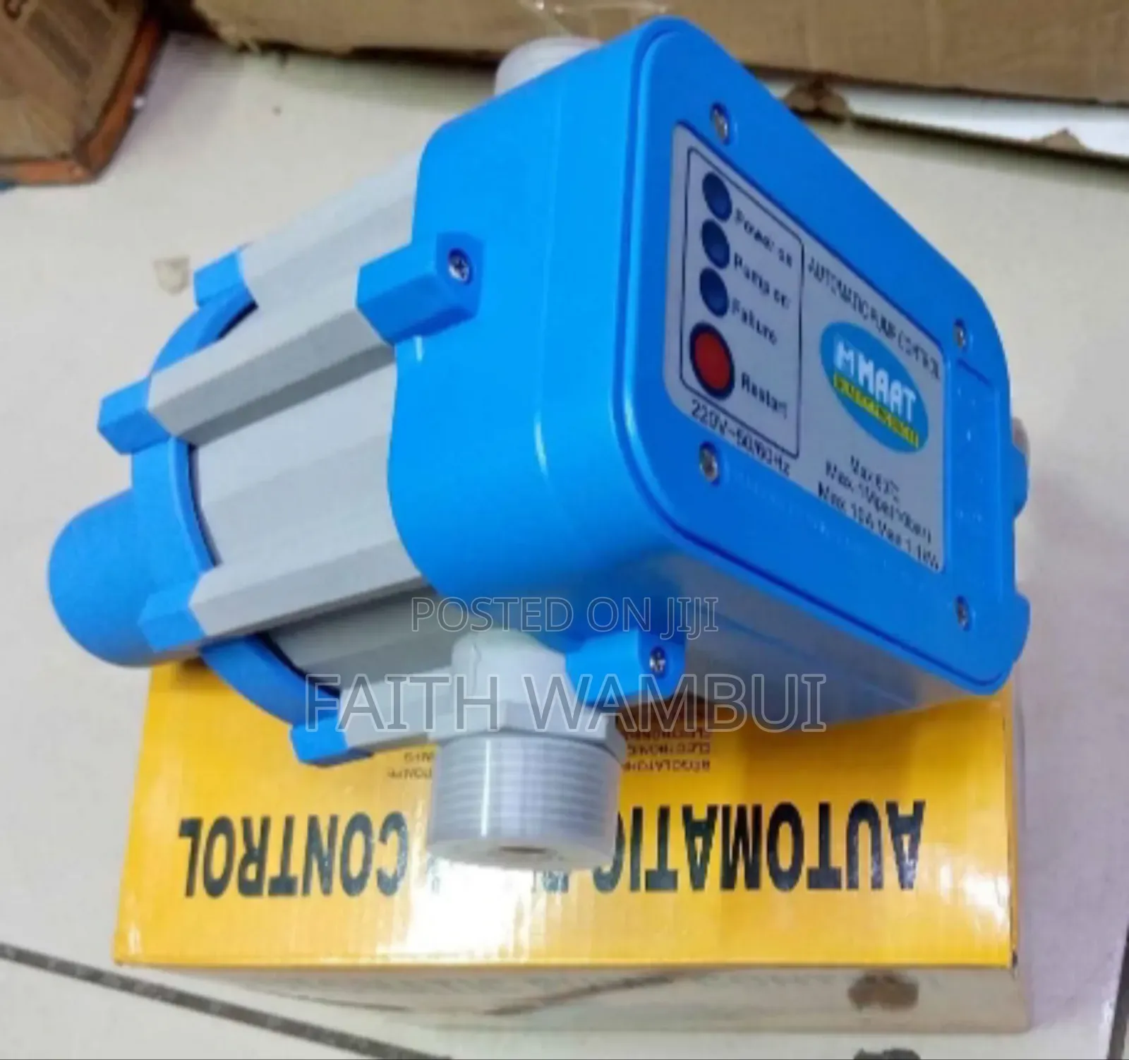 Automatic Pump Pressure Control/Pressure Pump Control