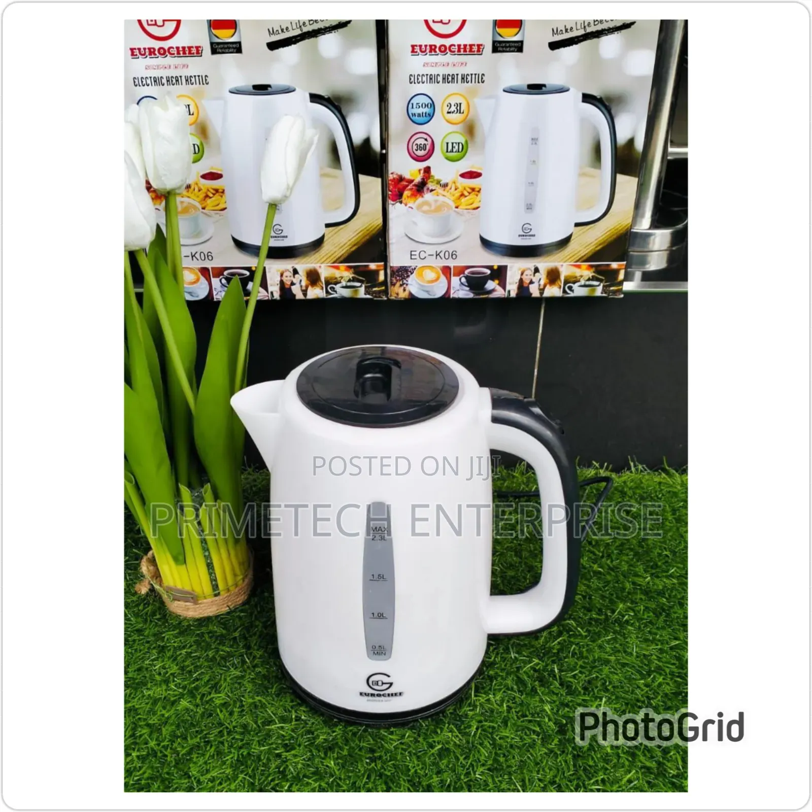 Eurochef Electric Kettle 2.3litres