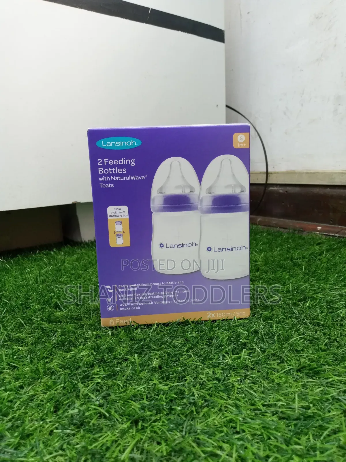2*160ml Bpa -Free Baby Bottle (Lansinoh)