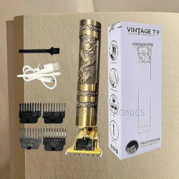 Usb Rechargeable Vintage T9 Hair Clipper Trimmer Shaver