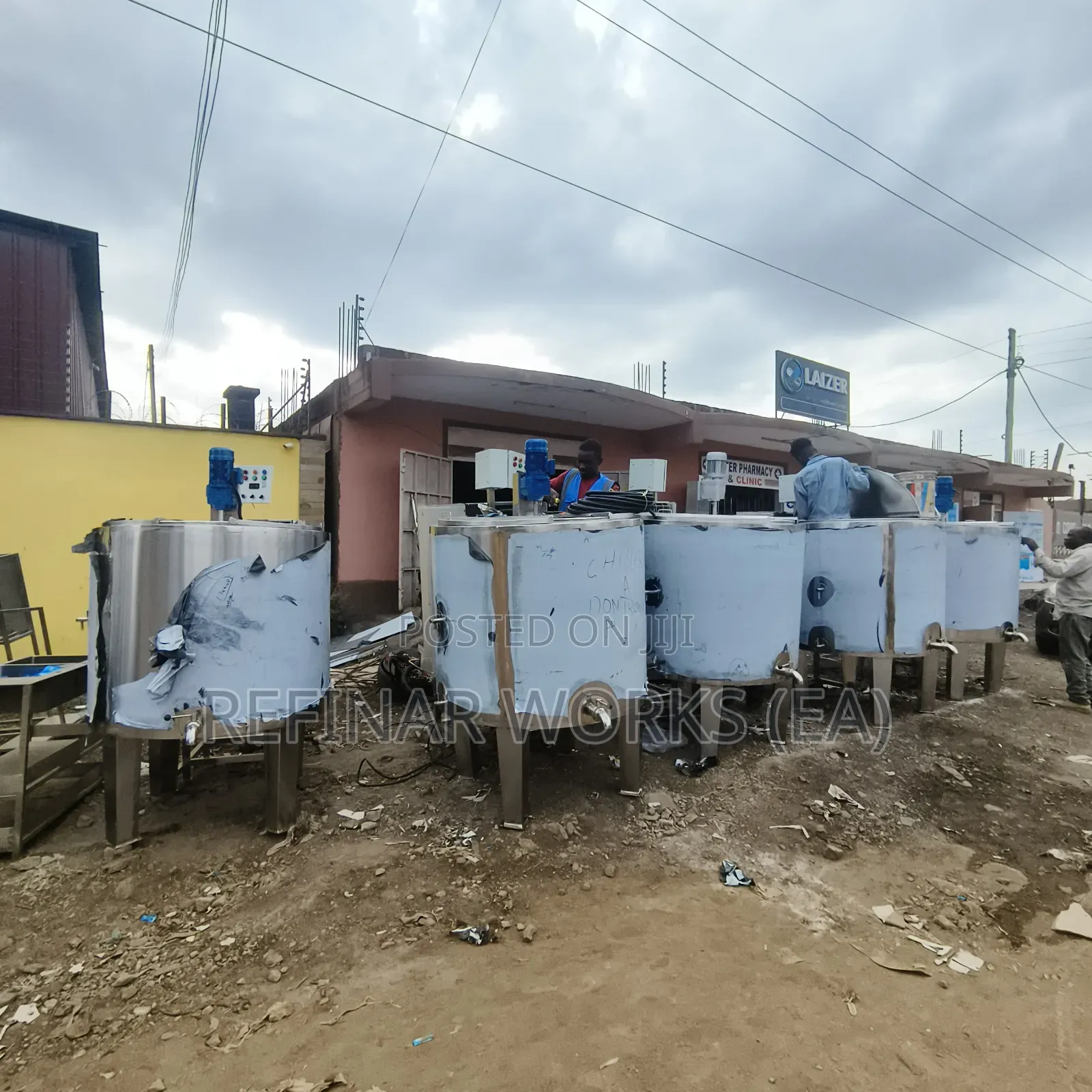 Large-Scale Yoghurt Machines, Fermentation Tanks Coolers