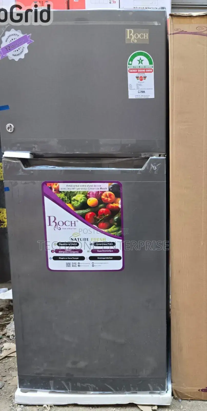 Roch RFR-150dt-1 120 Litre Defrost Double Door Refrigerator,