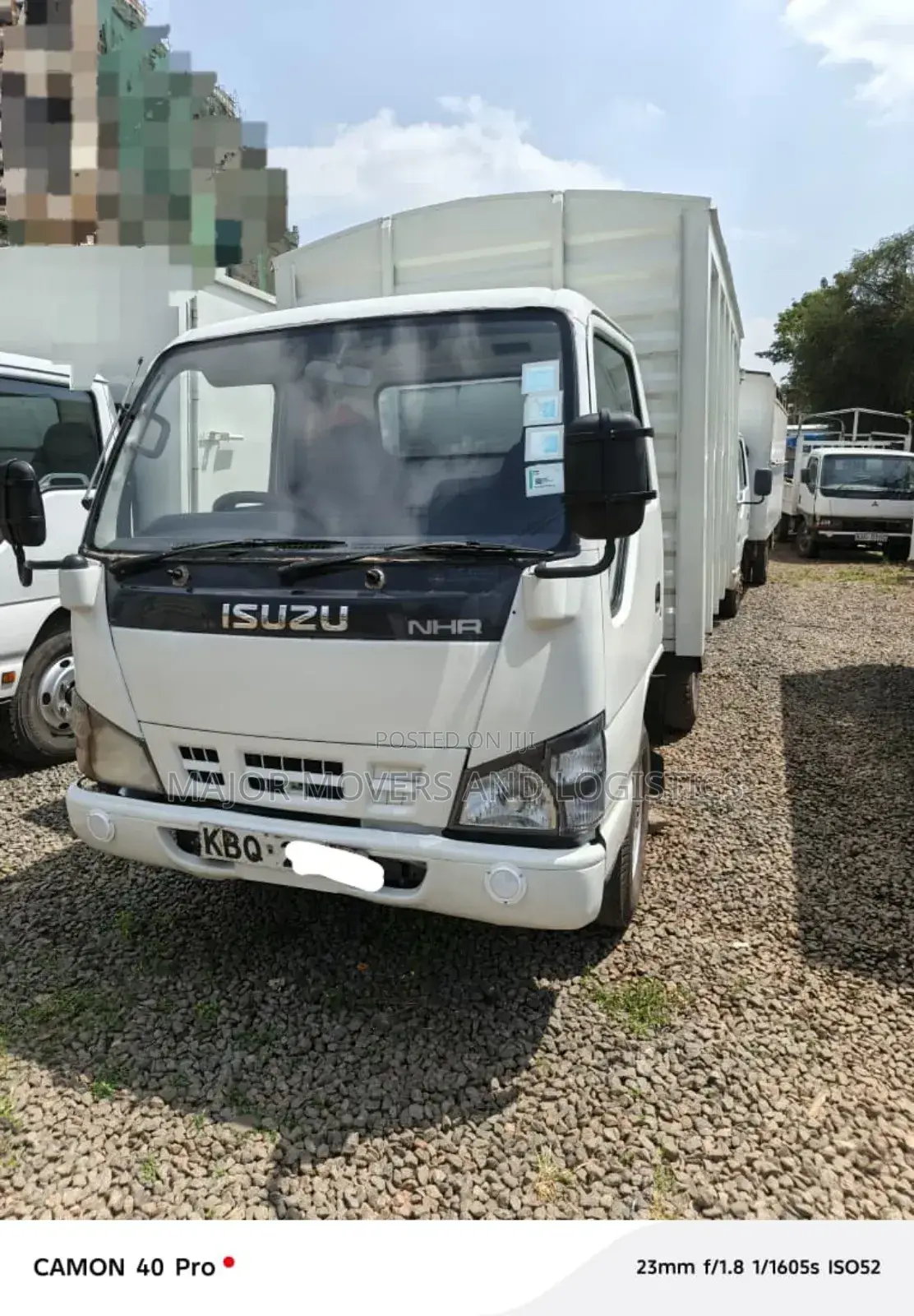 Truck Accessible for Logistic and Delivery Jobs.