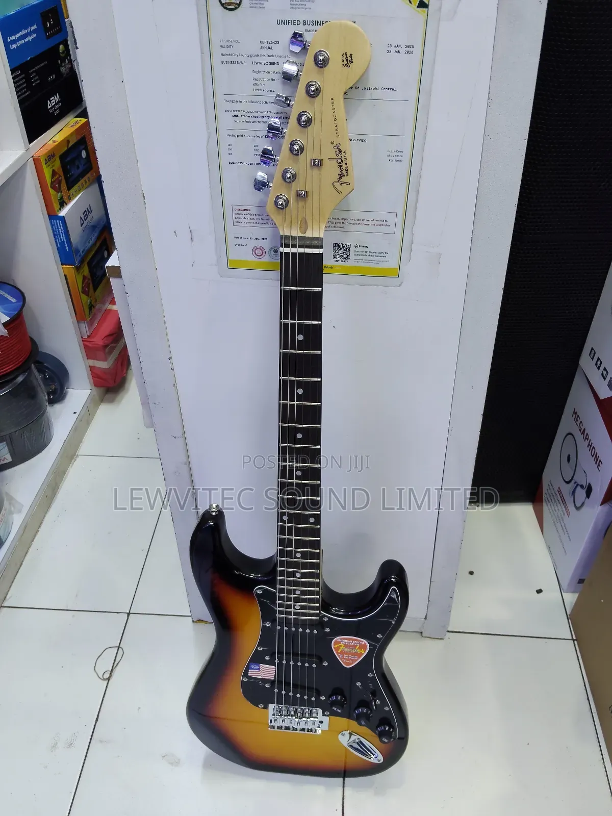 Sunburst Rythm Guitar