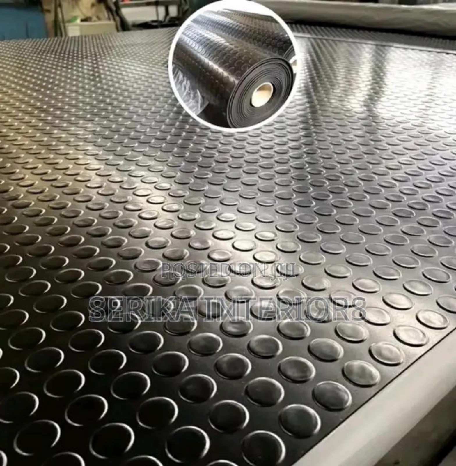 Coin Rubber Mats Environmental Friendly Hospital