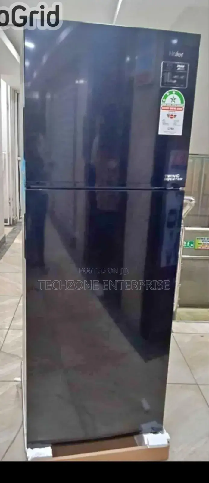 Haier (Hrf-355bs) 333l No Frost Double Door Refrigerator