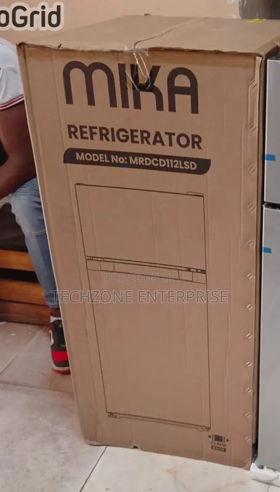 Mika Mrdcd112ds 112 Litres Double Door Refrigerator