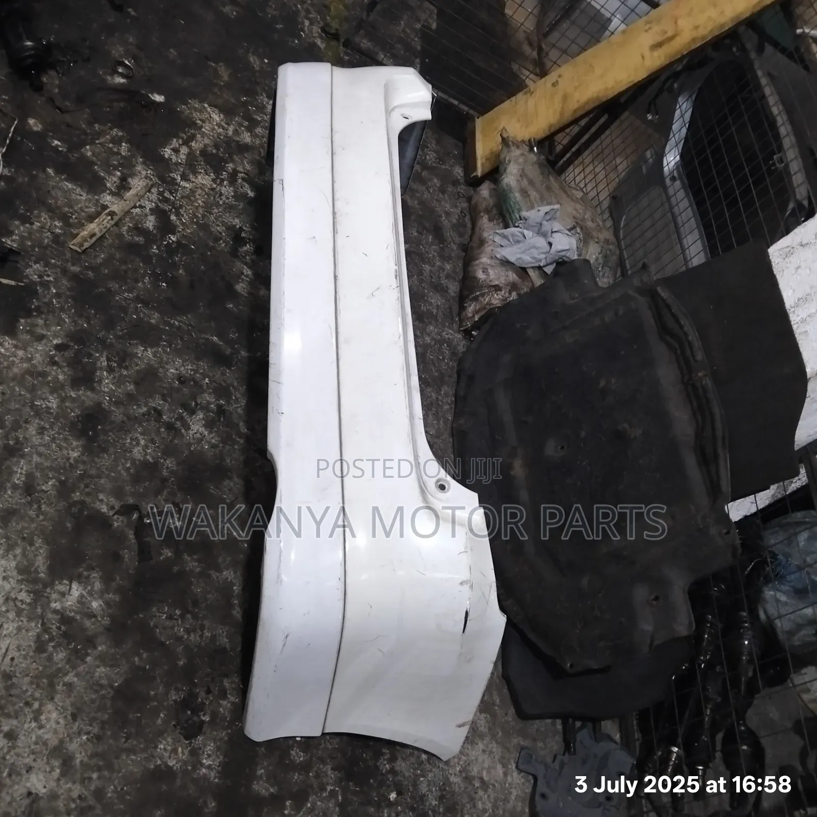 Toyota Fielder 2008 Rear Bumper With Skirting, Ex Japan